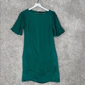 Reiss Viscose Short Sleeve Dress - Size 2
